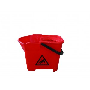 施達 圓拖桶 紅色 16L